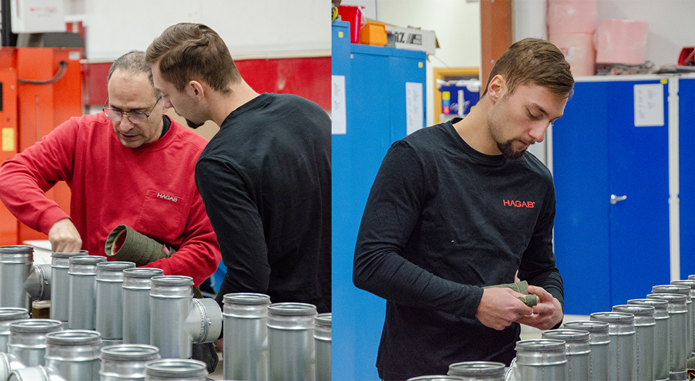 isac berglund i hagabs produktion