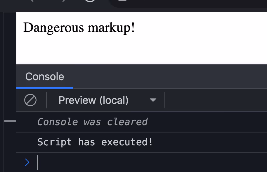 screenshot showing console contains log