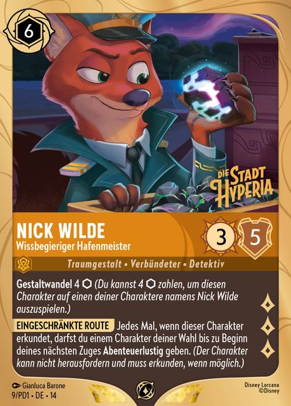 Nick Wilde – Inquisitive Harbormaster