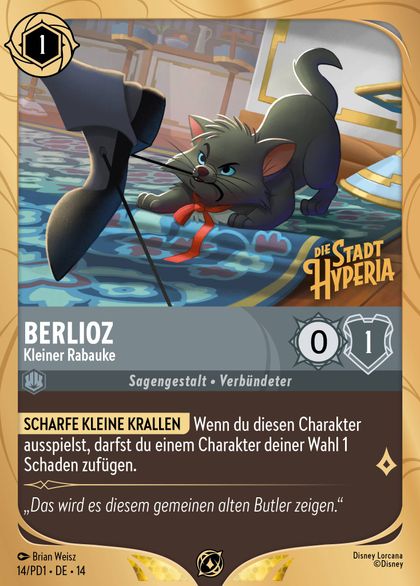 Berlioz – Tiny Rascal