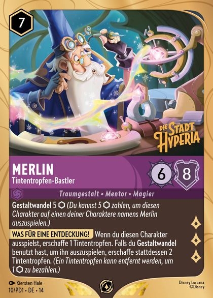 Merlin – Ink Drop Tinkerer