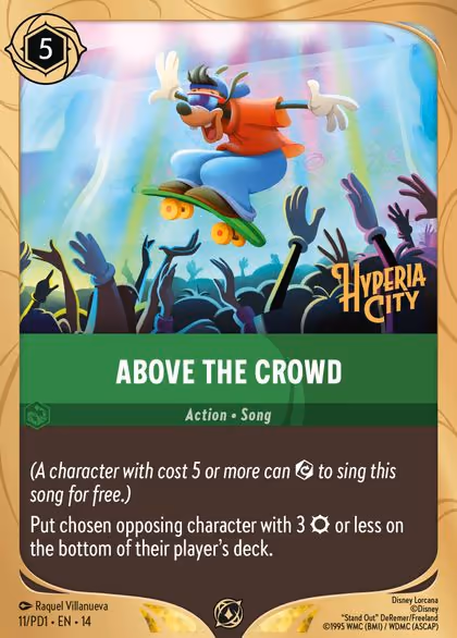 Above the Crowd