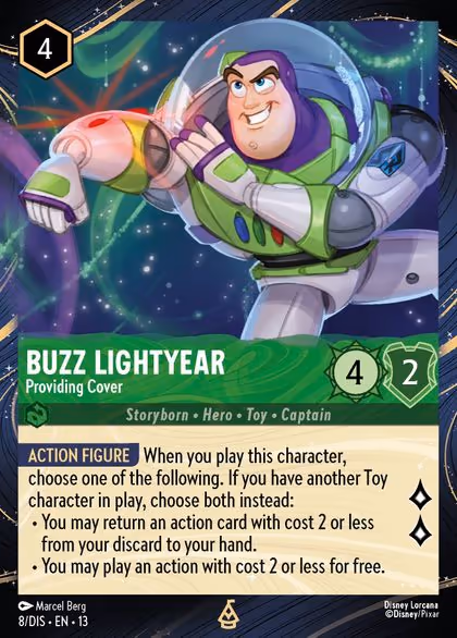 Buzz Lightyear – Providing Cover