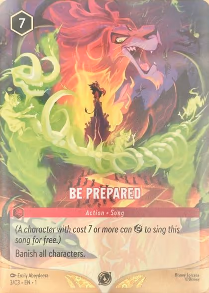 Be Prepared