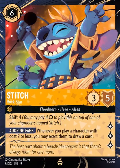 Stitch – Rock Star