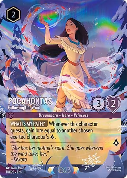 Pocahontas – Following the Wind