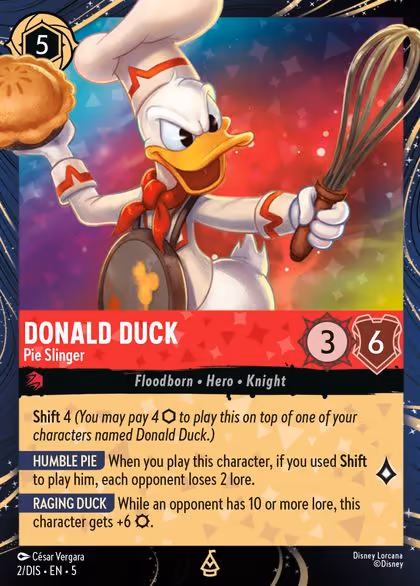 Donald Duck – Pie Slinger