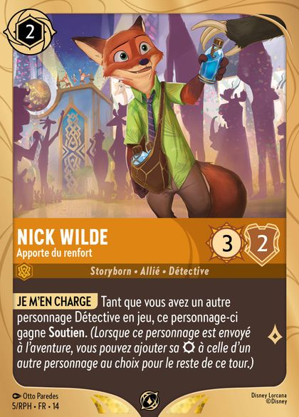 Nick Wilde – Providing Backup