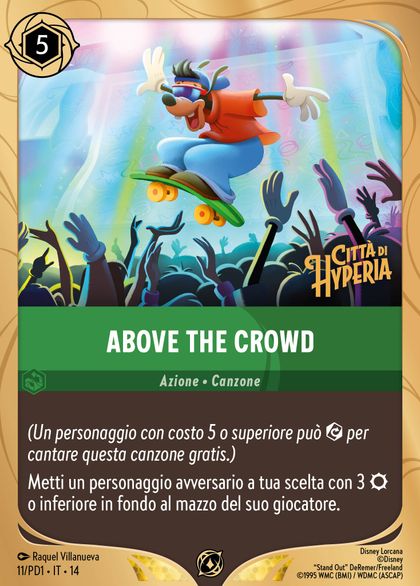 Above the Crowd