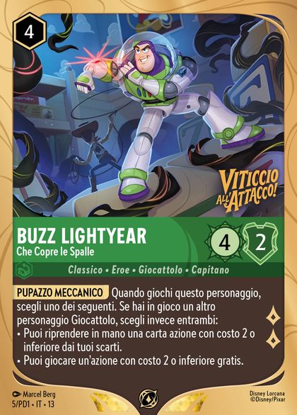 Buzz Lightyear – Providing Cover