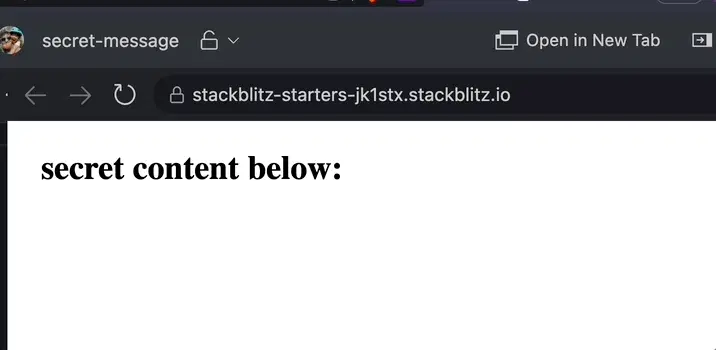 text is hidden until it's found
