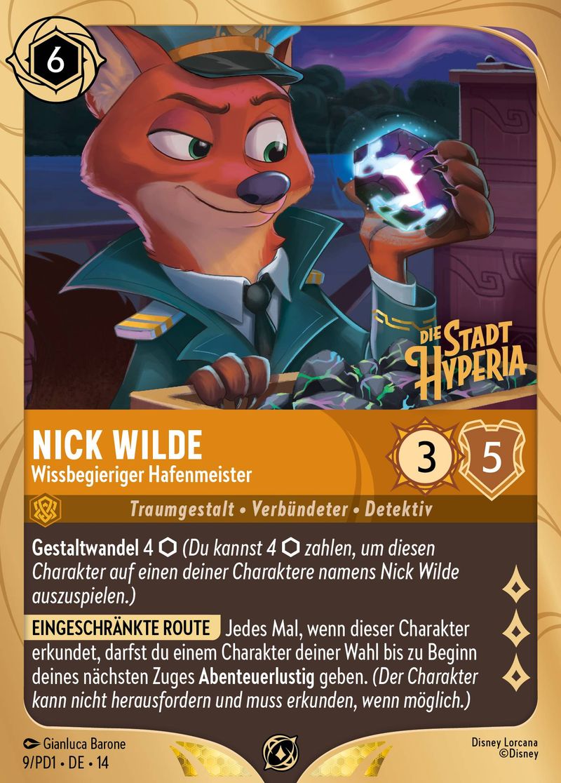 Nick Wilde – Inquisitive Harbormaster