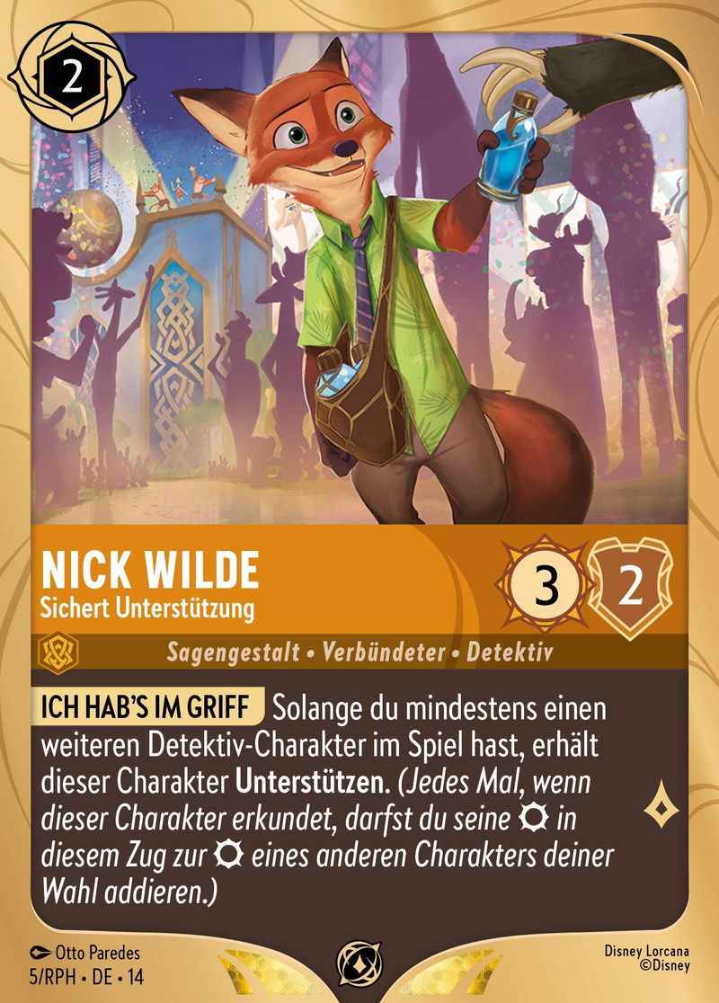 Nick Wilde – Providing Backup