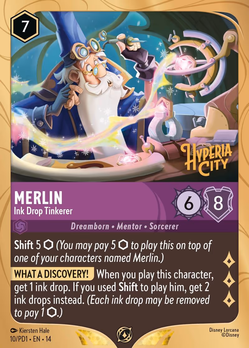 Merlin – Ink Drop Tinkerer