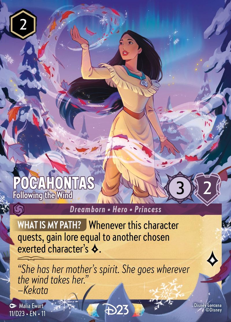 Pocahontas – Following the Wind