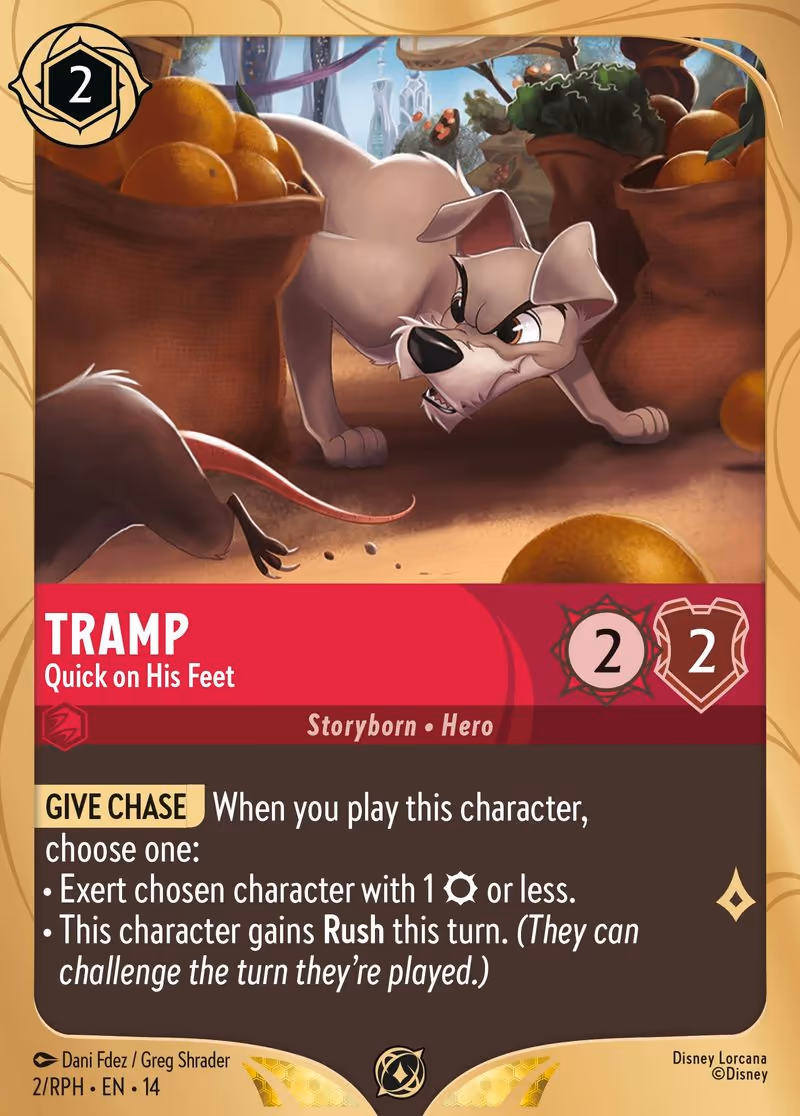 Tramp – Quick on His Feet