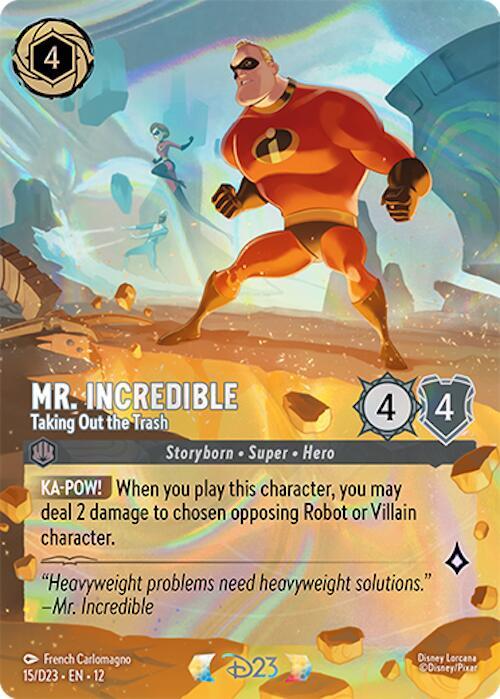 Mr. Incredible – Taking Out the Trash
