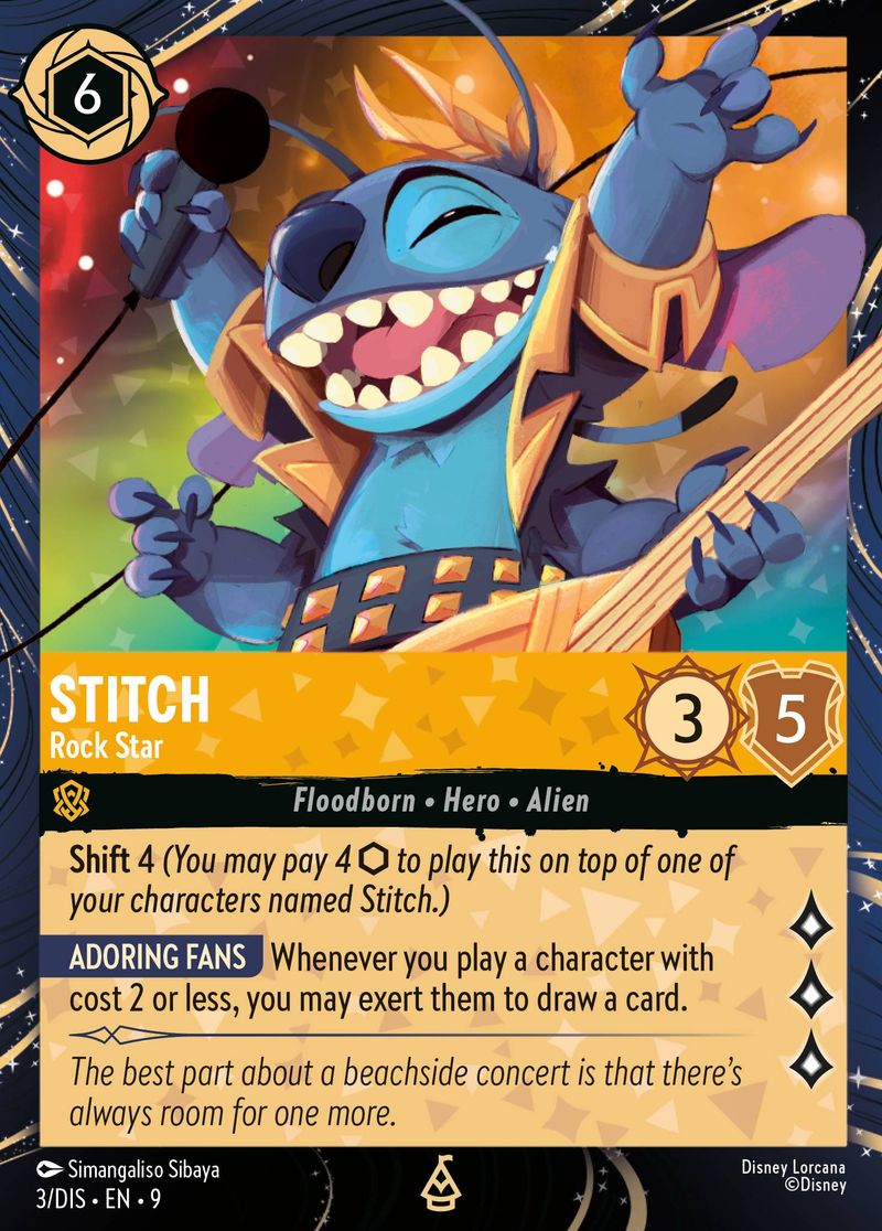 Stitch – Rock Star