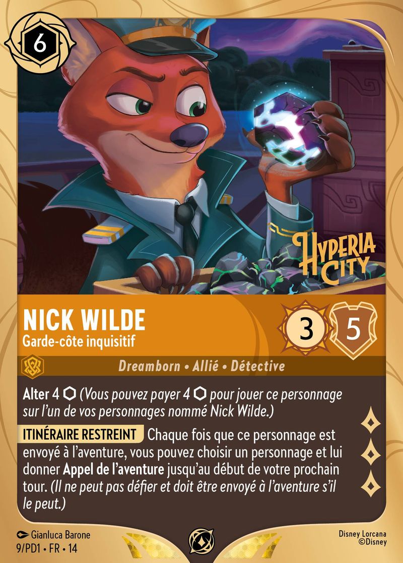 Nick Wilde – Inquisitive Harbormaster