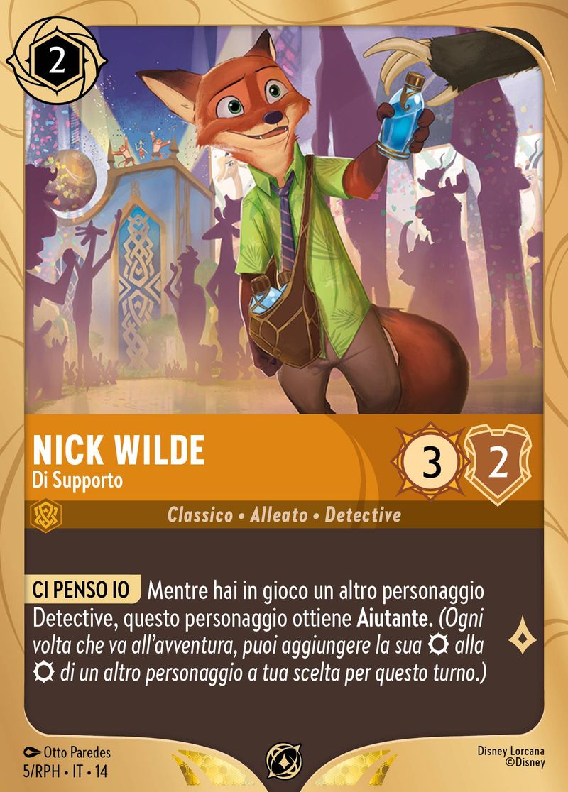 Nick Wilde – Providing Backup